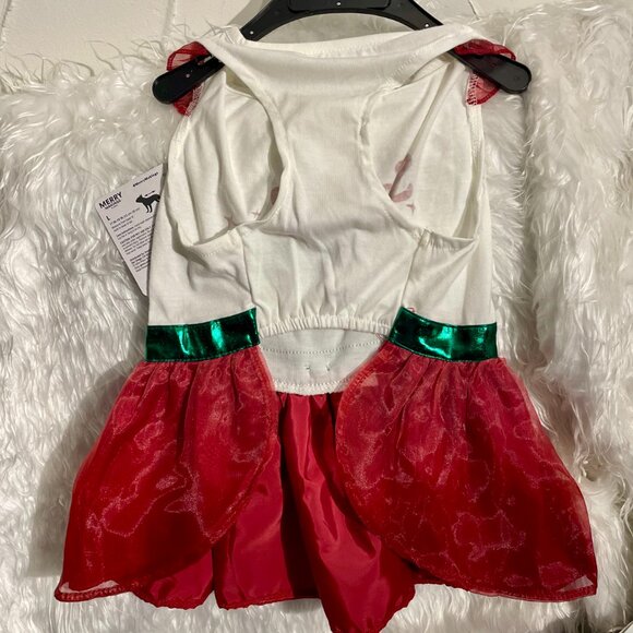 Santa Baby Pet Dress for Christmas!  Size Large, NWT - Picture 3 of 4